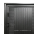 Chinese supplier Best price security design metal galvanized security steel door for business